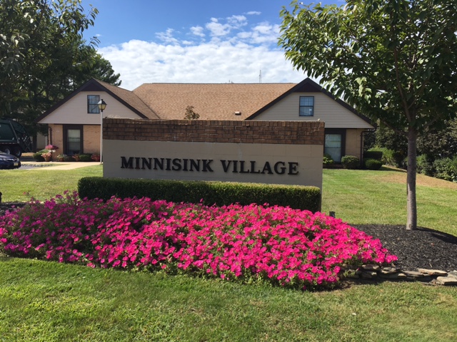 minnisink community building sign